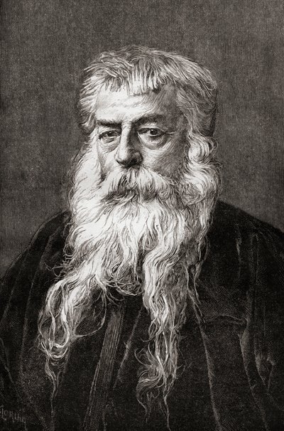 جان لويس إرنست ميسونييه (1815-1891) من استعراض المراجعات ، نُشر عام 1891 (نقش) بواسطة مدرسة اللغة الإنجليزية