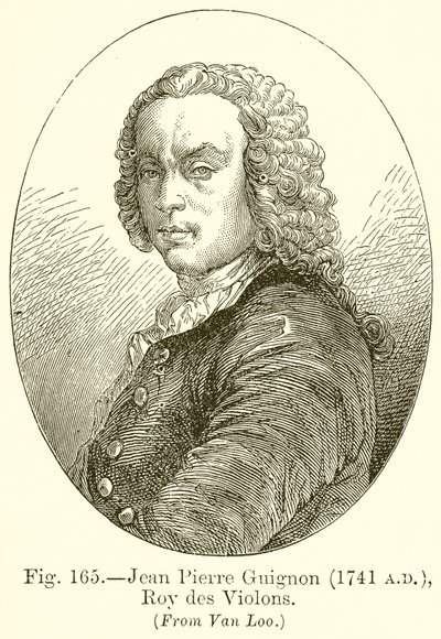 جان بيير جينيون ، Roy des Violons 1741 بواسطة مدرسة اللغة الإنجليزية