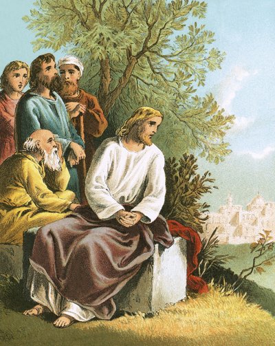 بكى يسوع على أورشليم بواسطة مدرسة اللغة الإنجليزية