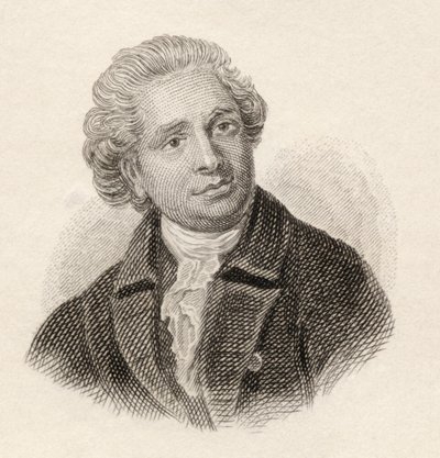 جون هندرسون ، من "قاموس كراب التاريخي" ، نشر عام 1825 بواسطة مدرسة اللغة الإنجليزية