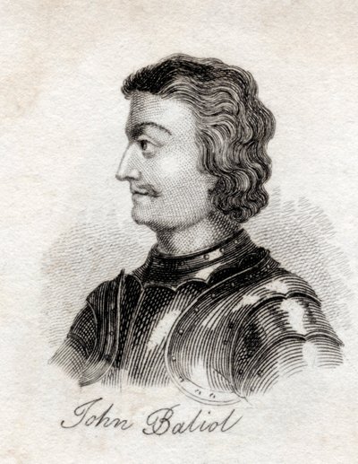 جون الأول من اسكتلندا ، من "قاموس كراب التاريخي" ، نشر عام 1825 (ليثو) بواسطة مدرسة اللغة الإنجليزية