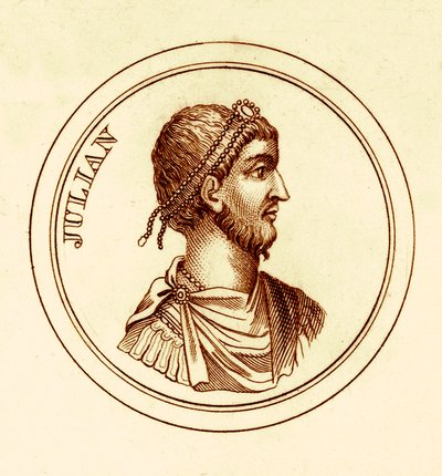جوليان ، رسم توضيحي من القاموس التاريخي العالمي لجورج كراب ، نشر عام 1825 (صورة محسنة رقميًا) بواسطة مدرسة اللغة الإنجليزية