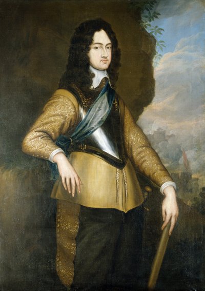 الملك تشارلز الثاني (1630-1685) كشاب بواسطة مدرسة اللغة الإنجليزية