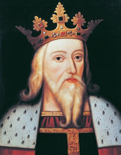 King Edward III (oil on panel) بواسطة مدرسة اللغة الإنجليزية