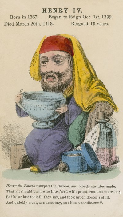 King Henry IV (aquatint) بواسطة English School