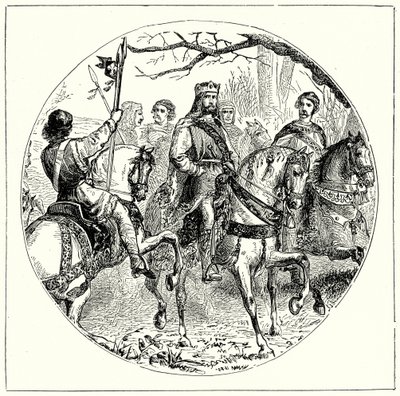 الملك جون (نقش) بواسطة مدرسة اللغة الإنجليزية