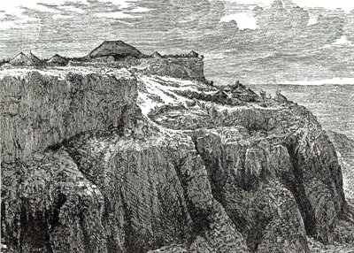 بيت الملك ثيودور ، ماغدالا من "تاريخ كاسيل المصور لإنجلترا" ، 1868 بواسطة مدرسة اللغة الإنجليزية