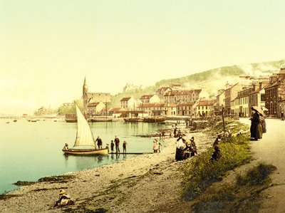 Kyles of Bute Bannatyne (صورة ملونة باليد) بواسطة مدرسة اللغة الإنجليزية