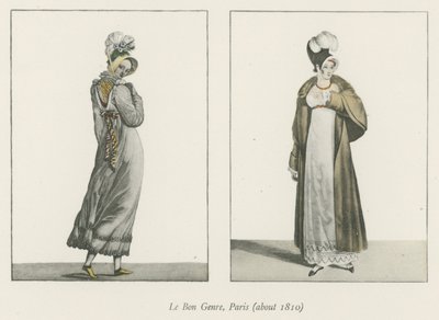 La Bon Genre ، باريس (حوالي 1810) بواسطة مدرسة اللغة الإنجليزية