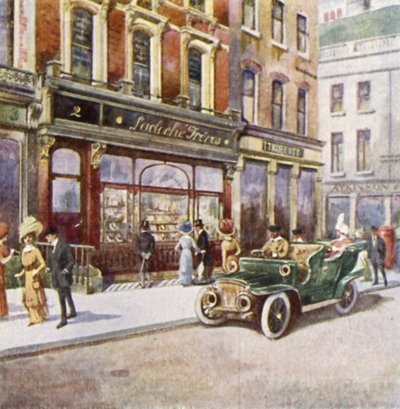 Lacloche Freres ، 2 New Bond Street (لون ليثو) بواسطة مدرسة اللغة الإنجليزية