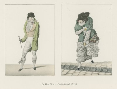 Le Bon Genre ، باريس (حوالي 1810) بواسطة مدرسة اللغة الإنجليزية