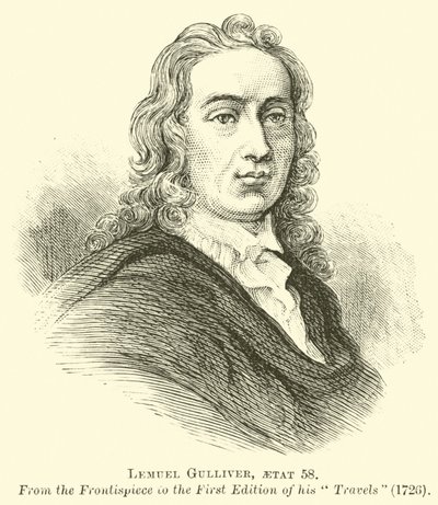Lemuel Gulliver، aetat 58 بواسطة مدرسة اللغة الإنجليزية