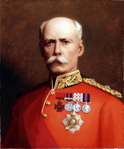 اللفتنانت جنرال السير هنري مارشمان هافلوك-آلان (1830-1897) c.1881 بواسطة مدرسة اللغة الإنجليزية