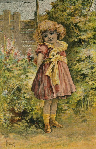 ليزي (طباعة حجرية ملونة) بواسطة مدرسة اللغة الإنجليزية