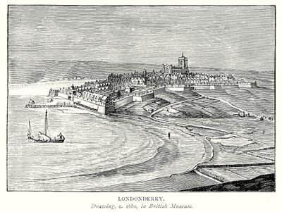 لندنديري (نقش) بواسطة مدرسة اللغة الإنجليزية