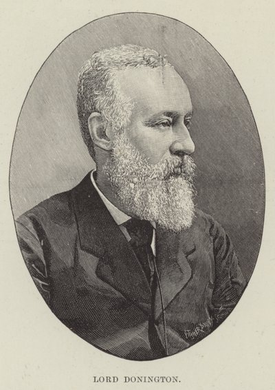 Lord Donington (engraving) بواسطة مدرسة اللغة الإنجليزية