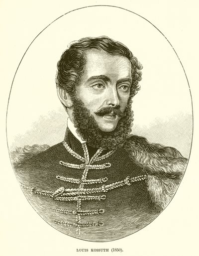 لويس كوسوث (1850) بواسطة مدرسة اللغة الإنجليزية