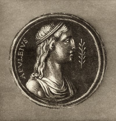 Lucius Apuleius (c.124-c.180 م) ، من الجزء الأمامي إلى قصة كيوبيد والروح بواسطة Lucius Apulieius ، الذي نشر في عام 1903 بواسطة مدرسة اللغة الإنجليزية