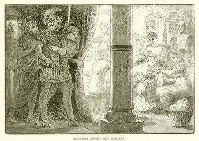 Lucretia بين عوانسها بواسطة مدرسة اللغة الإنجليزية