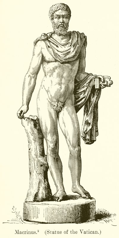 Macrinus. (تمثال الفاتيكان) بواسطة مدرسة اللغة الإنجليزية