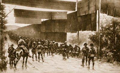 شاشات متدرجة للطرق المكشوفة: جهاز يستخدمه الإيطاليون يتقدمون على غوريزيا ، 1914-1919 بواسطة مدرسة اللغة الإنجليزية