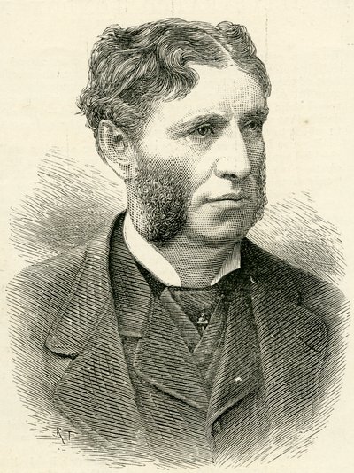 ماثيو أرنولد (1822-1888) من أخبار لندن المصورة 21 أبريل 1888 بواسطة مدرسة اللغة الإنجليزية