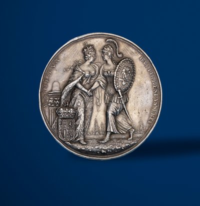 وسام ذكرى تتويج وليام وماري ، 1689 (فضي) (عكس 419670) بواسطة مدرسة اللغة الإنجليزية