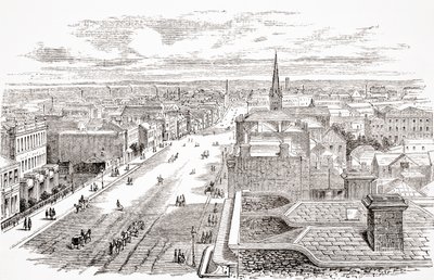 ملبورن ، أستراليا ، من معرض الجغرافيا بواسطة القس توماس ميلنر ، تم نشره عام 1880 بواسطة مدرسة اللغة الإنجليزية