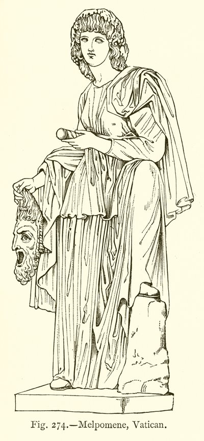 Melpomene ، الفاتيكان بواسطة مدرسة اللغة الإنجليزية