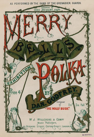 Merry Bells Polka من تأليف Dan Godfrey ، كما تؤديها فرقة حراس Grenadier بواسطة English School