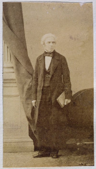 مايكل فاراداي (1791-1867) (طبعة زلال) بواسطة مدرسة اللغة الإنجليزية