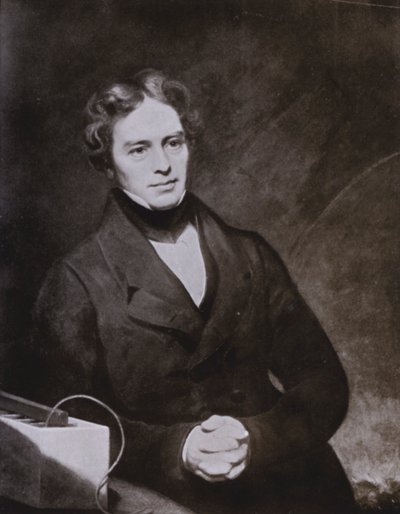 Michael Faraday (litho) بواسطة مدرسة اللغة الإنجليزية