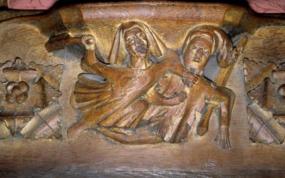 Misericord (خشب) بواسطة English School