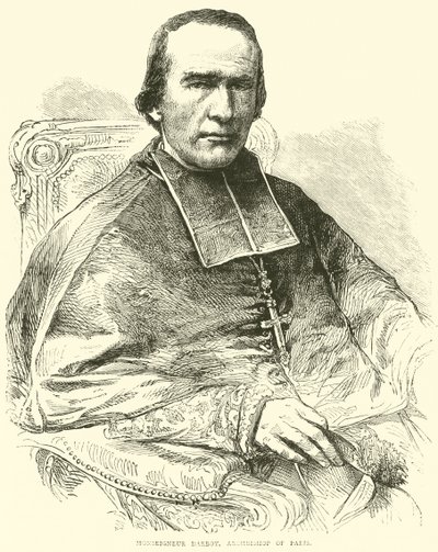 Monseigneur Darboy ، رئيس أساقفة باريس ، مارس 1871 بواسطة مدرسة اللغة الإنجليزية