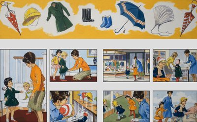 تظهر لك الأم كيف بواسطة مدرسة اللغة الإنجليزية