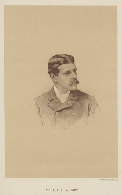 Mr C B E Wright (litho) بواسطة مدرسة اللغة الإنجليزية