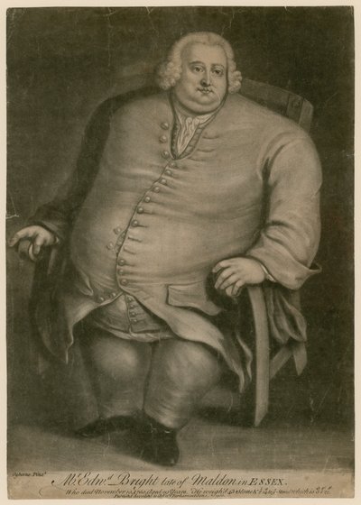 السيد إدوارد برايت ، أواخر مالدون ، إسيكس ، الذي توفي في 10 نوفمبر 1750 عن 29 عامًا بواسطة مدرسة اللغة الإنجليزية