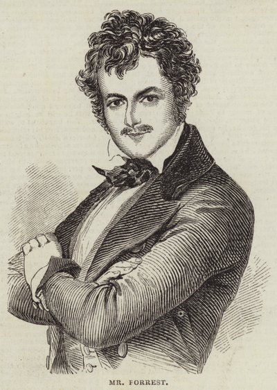 Mr Forrest (engraving) بواسطة مدرسة اللغة الإنجليزية