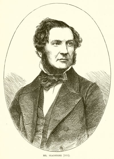 السيد جلادستون (1855) بواسطة مدرسة اللغة الإنجليزية
