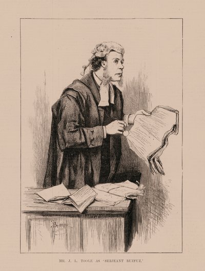 السيد جيه إل تول في دور "الرقيب بوزفوز" (نقش) بواسطة مدرسة اللغة الإنجليزية