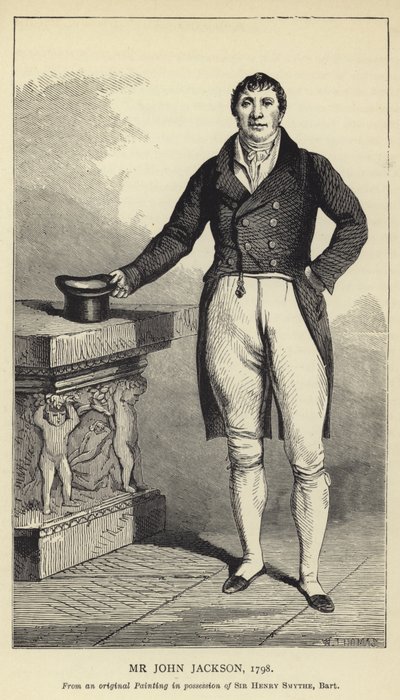 السيد جون جاكسون ، 1798 ، من لوحة أصلية بحوزة السير هنري سميث ، بارونيت بواسطة مدرسة اللغة الإنجليزية
