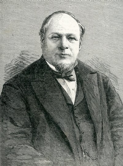 السيد جون يونج ، عمدة سيدني ، رسم توضيحي من The Graphic الثامن من مايو 1886 بواسطة مدرسة اللغة الإنجليزية