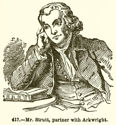 السيد Strutt ، شريك مع Arkwright بواسطة مدرسة اللغة الإنجليزية