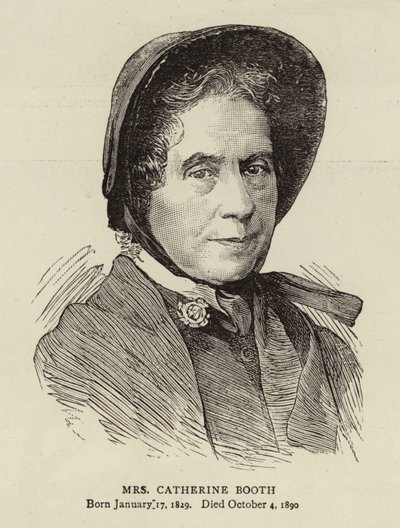 Mrs Catherine Booth (engraving) بواسطة مدرسة اللغة الإنجليزية