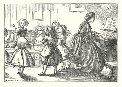 الفزع الموسيقي (نقش) بواسطة مدرسة اللغة الإنجليزية