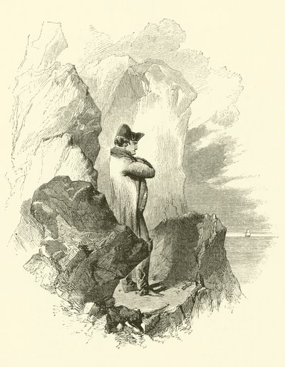 Napoleon in exile (engraving) بواسطة مدرسة اللغة الإنجليزية