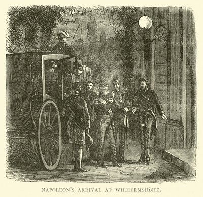 وصول نابليون إلى Wilhelmshohe ، سبتمبر 1870 بواسطة مدرسة اللغة الإنجليزية