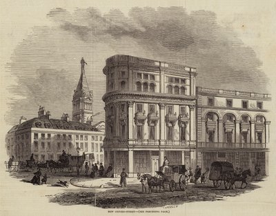 New Oxford-Street (engraving) بواسطة مدرسة اللغة الإنجليزية