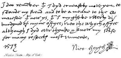 نيكولاس هيث (Abp: of York) بواسطة مدرسة اللغة الإنجليزية