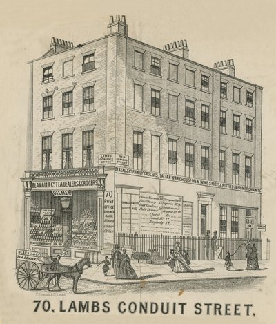 No 70 Lambs Conduit Street بواسطة مدرسة اللغة الإنجليزية
